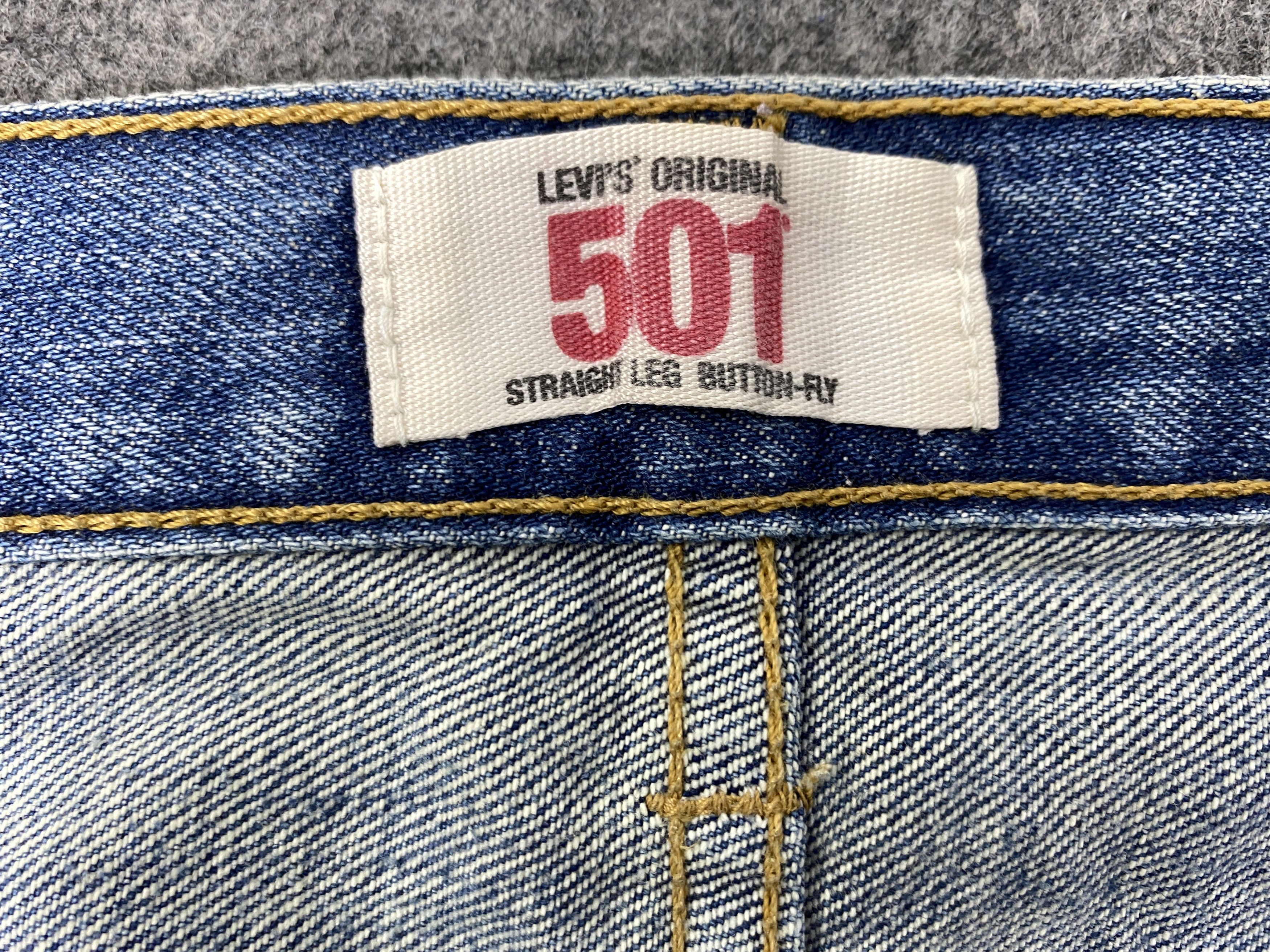 Hysteric Glamour Faded Blue Vintage Levis 501 Jeans 33x30- JN3104 Size US 33 - 11 Thumbnail