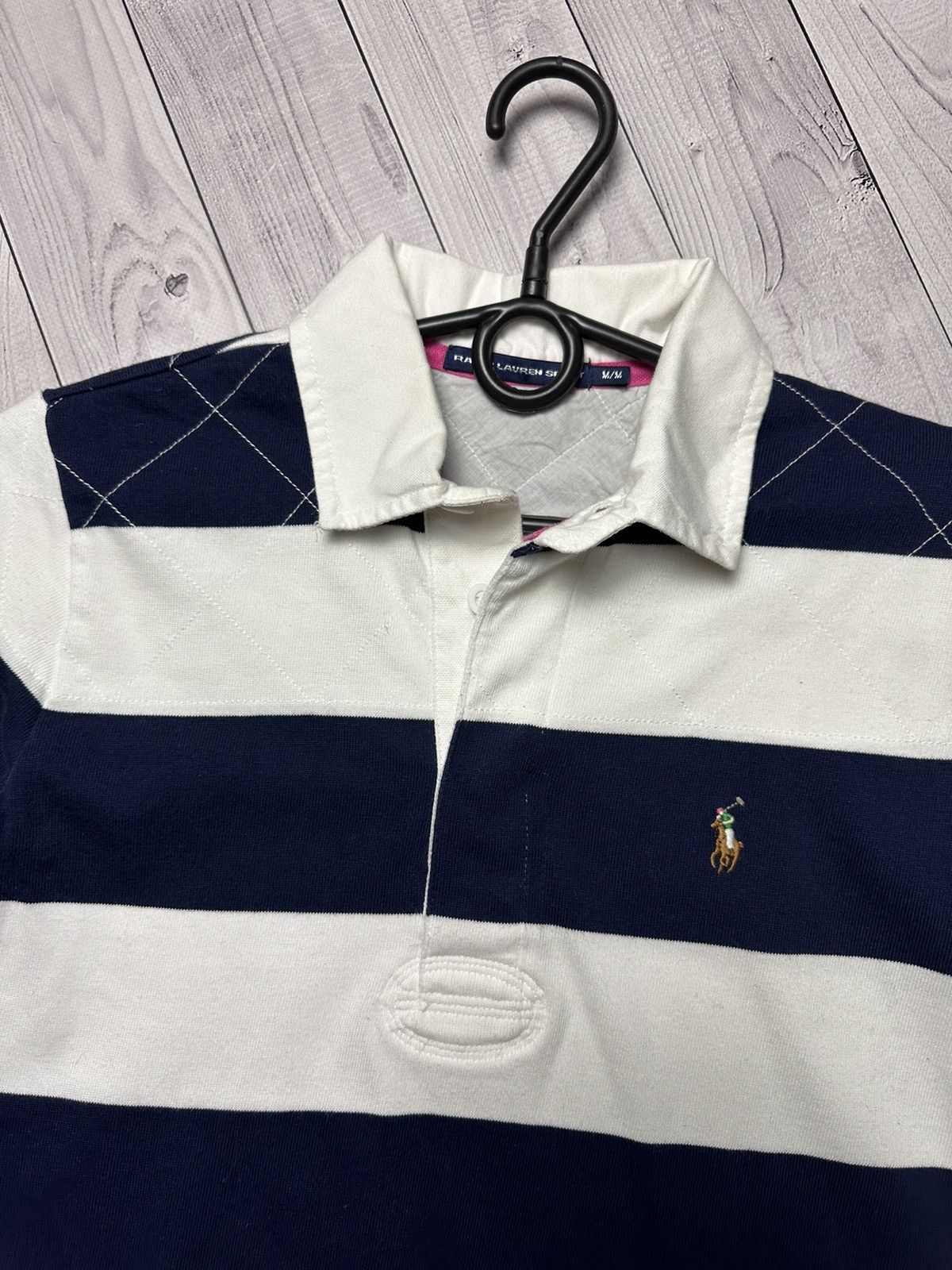 Other Vintage polo Ralph Lauren striped rugby jersey size Women M Size M / US 6-8 / IT 42-44 - 3 Thumbnail