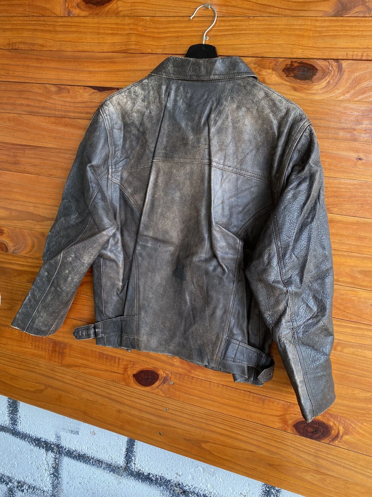 Genuine Leather Vintage VOGA Brown Leather Jacket – Classic Timeless Style Size US M / EU 48-50 / 2 - 16 Thumbnail