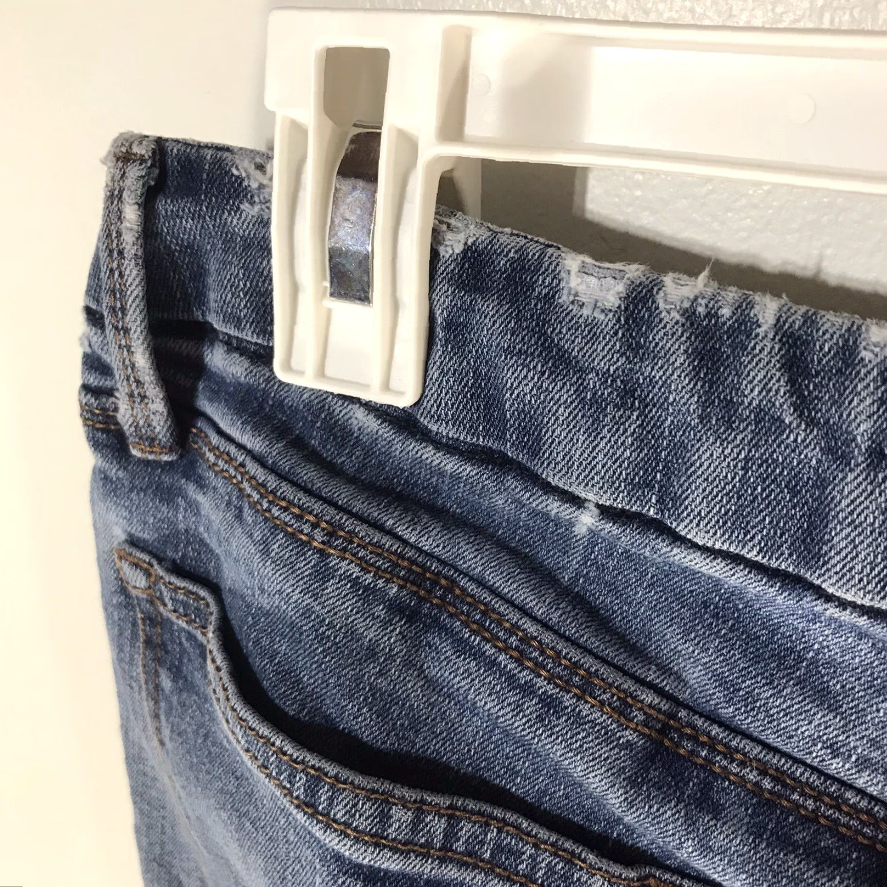 Faded Glory Faded Glory Jeans Bootcut Womens Size 14P Low-Rise Cotton Spandex Blue 26in Inseam Size 36" / US 14 / IT 50 - 5 Thumbnail