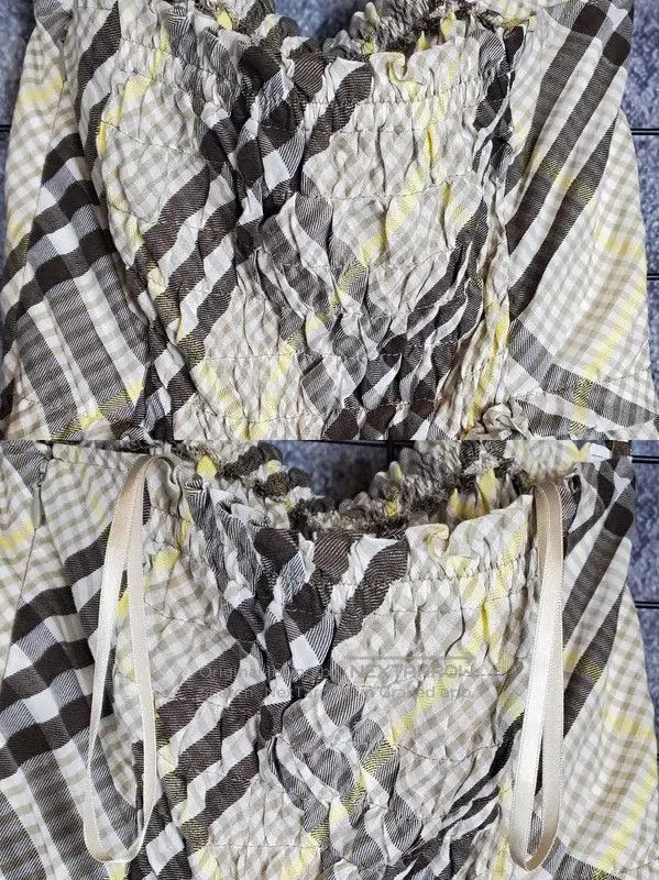 Burberry Burberry Summer Khaki Check Dress Size S. Size S / US 4 / IT 40 - 4 Thumbnail