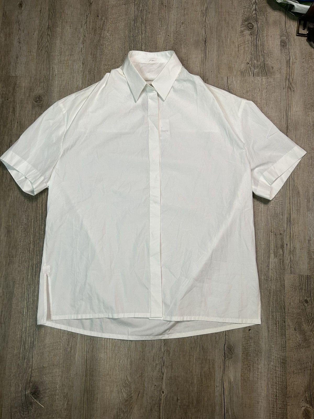 Givenchy Sample Givenchy MMW oversized shirt Size US M / EU 48-50 / 2 - 1 Thumbnail