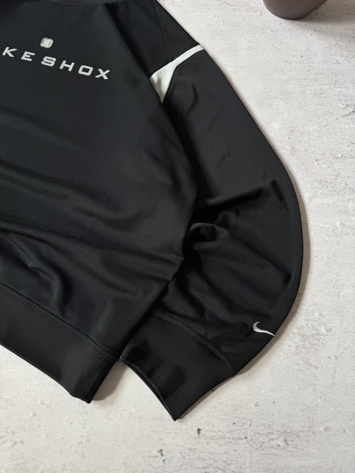 Nike × Vintage NIKE SHOX VINTAGE y2k OVERSIZE BAGGY SWEATSHIRT CENTER LOGO Size US XL / EU 56 / 4 - 4 Thumbnail