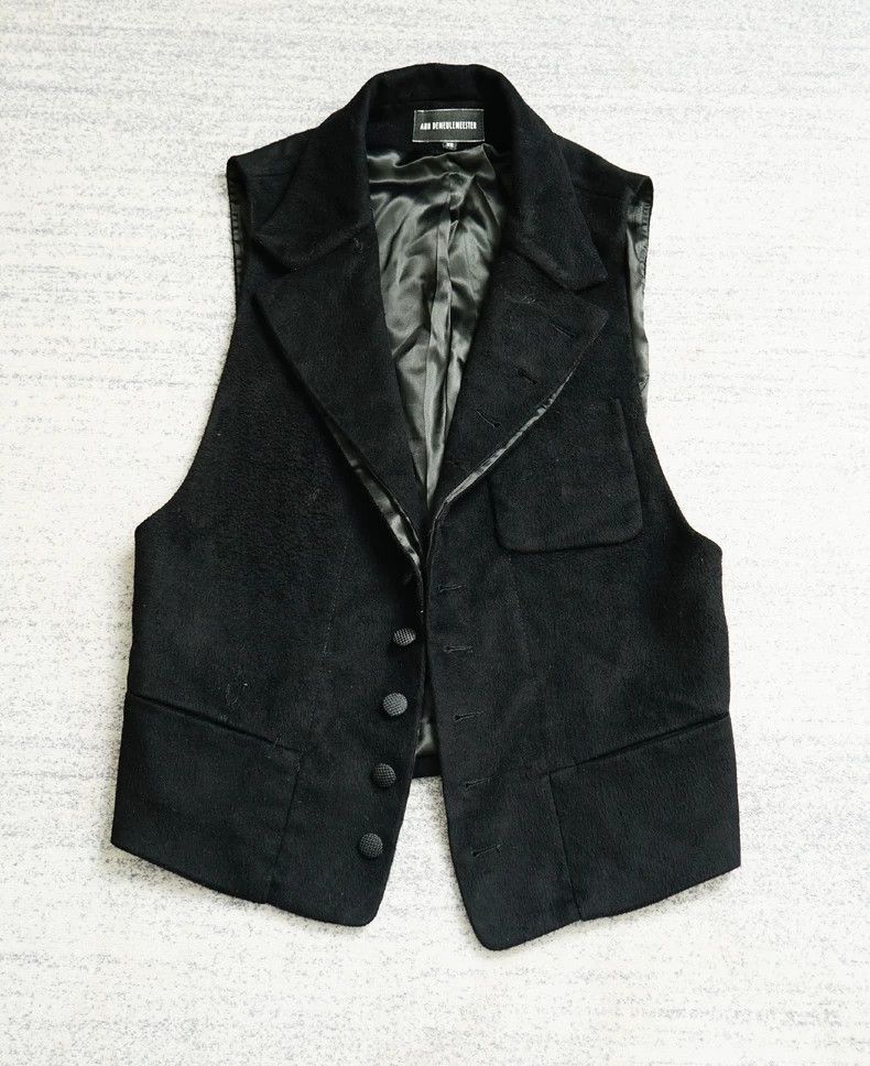 Ann Demeulemeester ann demeulemeester Autumn-winter double collar rayon silk b Size US XS / EU 42 / 0 - 4 Thumbnail