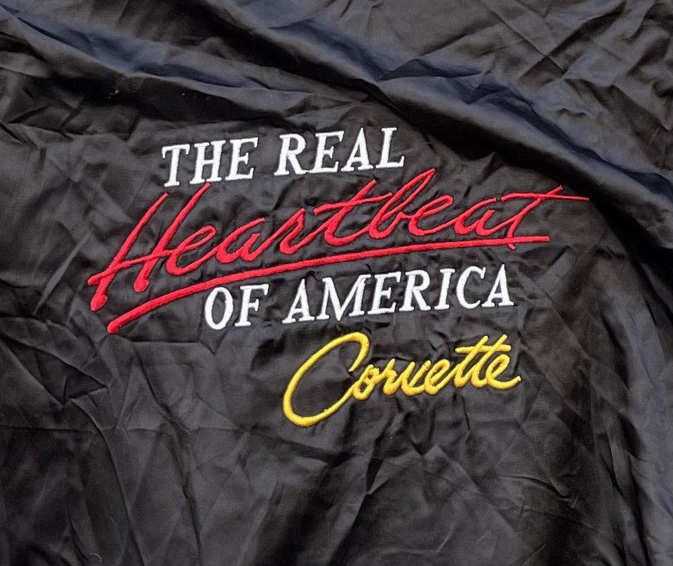 Vintage Vintage Corvette Jacket 3XL Heartbeat Of America Satin Size US XXL / EU 58 / 5 - 7 Thumbnail