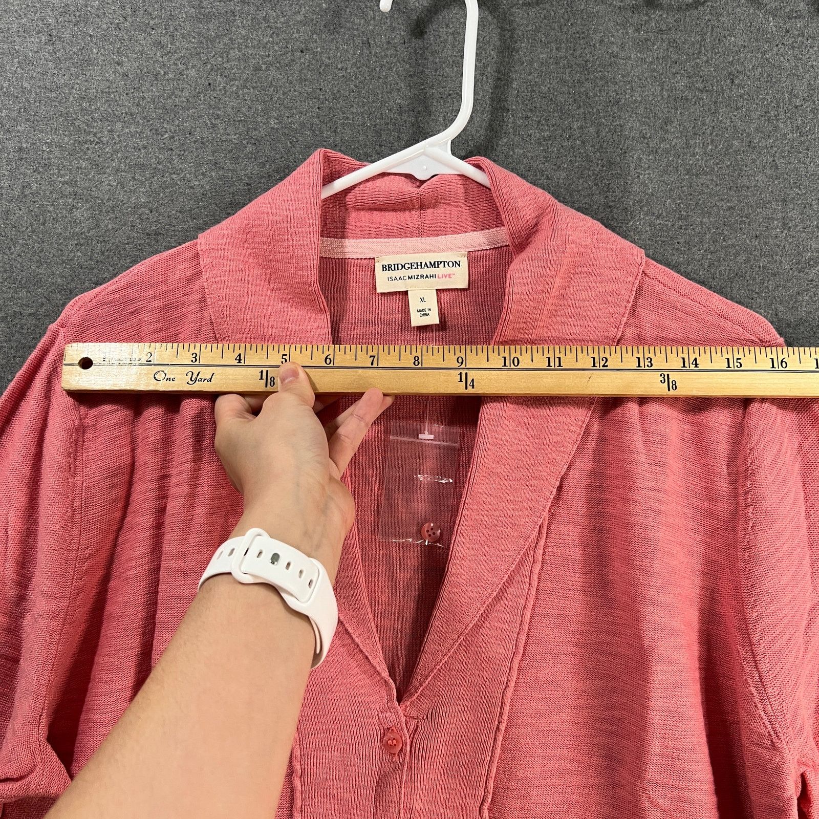 Isaac Mizrahi Isaac Mizrahi Live! Bridgehampton Button Front Sweat Size XL / US 12-14 / IT 48-50 - 6 Thumbnail