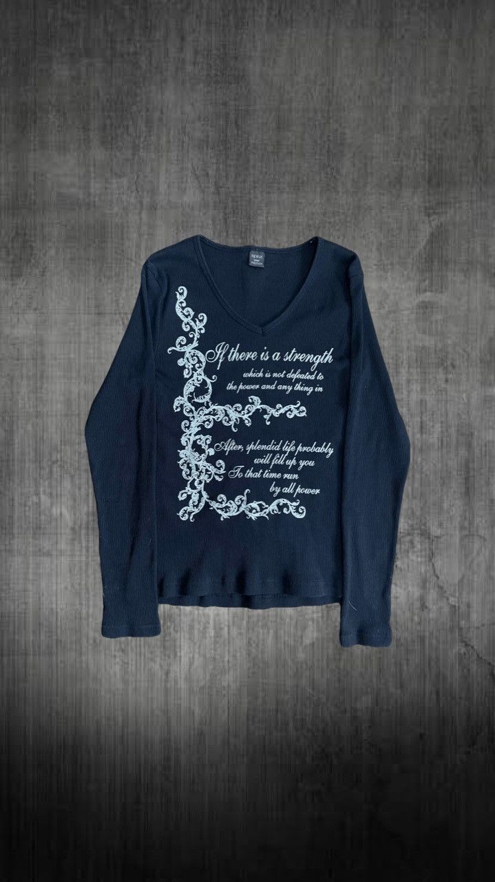 トップス 00s archive long sleeve japanese label Tomoki Tiger Unisex Jersey Long Sleeve Tee – Pixelhaus