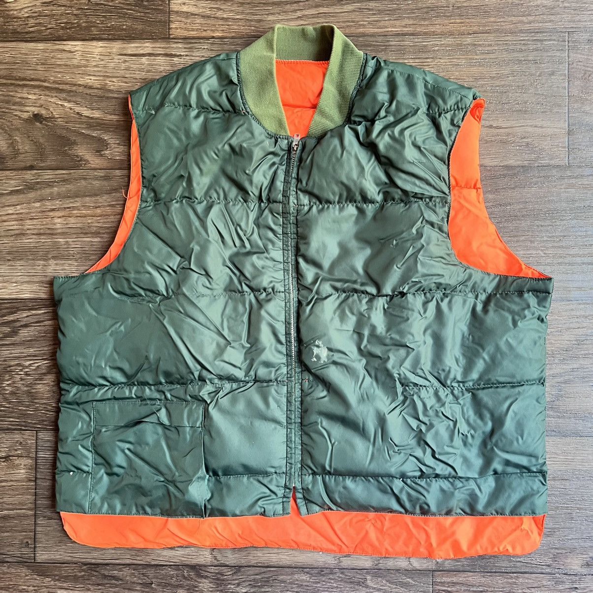 Other 1960s/70s Rainier down Vest With reversals Orange inner M/L Size US M / EU 48-50 / 2 - 2 Thumbnail