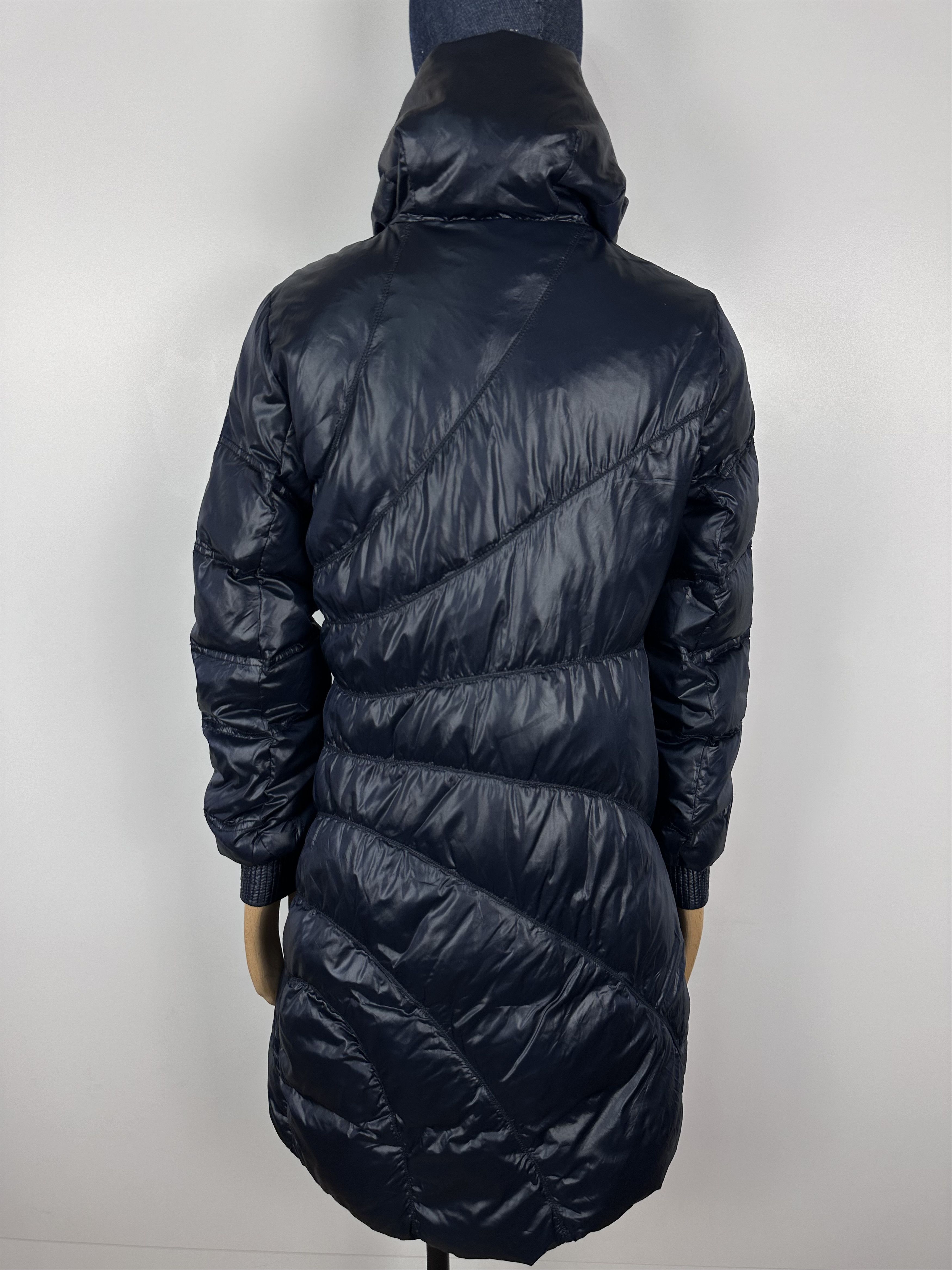 Bluer Denim BLAUER Blue Padded Down Puffer Jacket Long Womens Size S Size S / US 4 / IT 40 - 7 Thumbnail