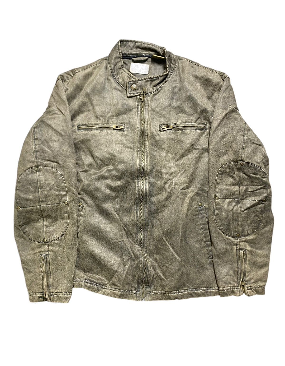VINTAGE LEATHER JACKET PX GENUINE