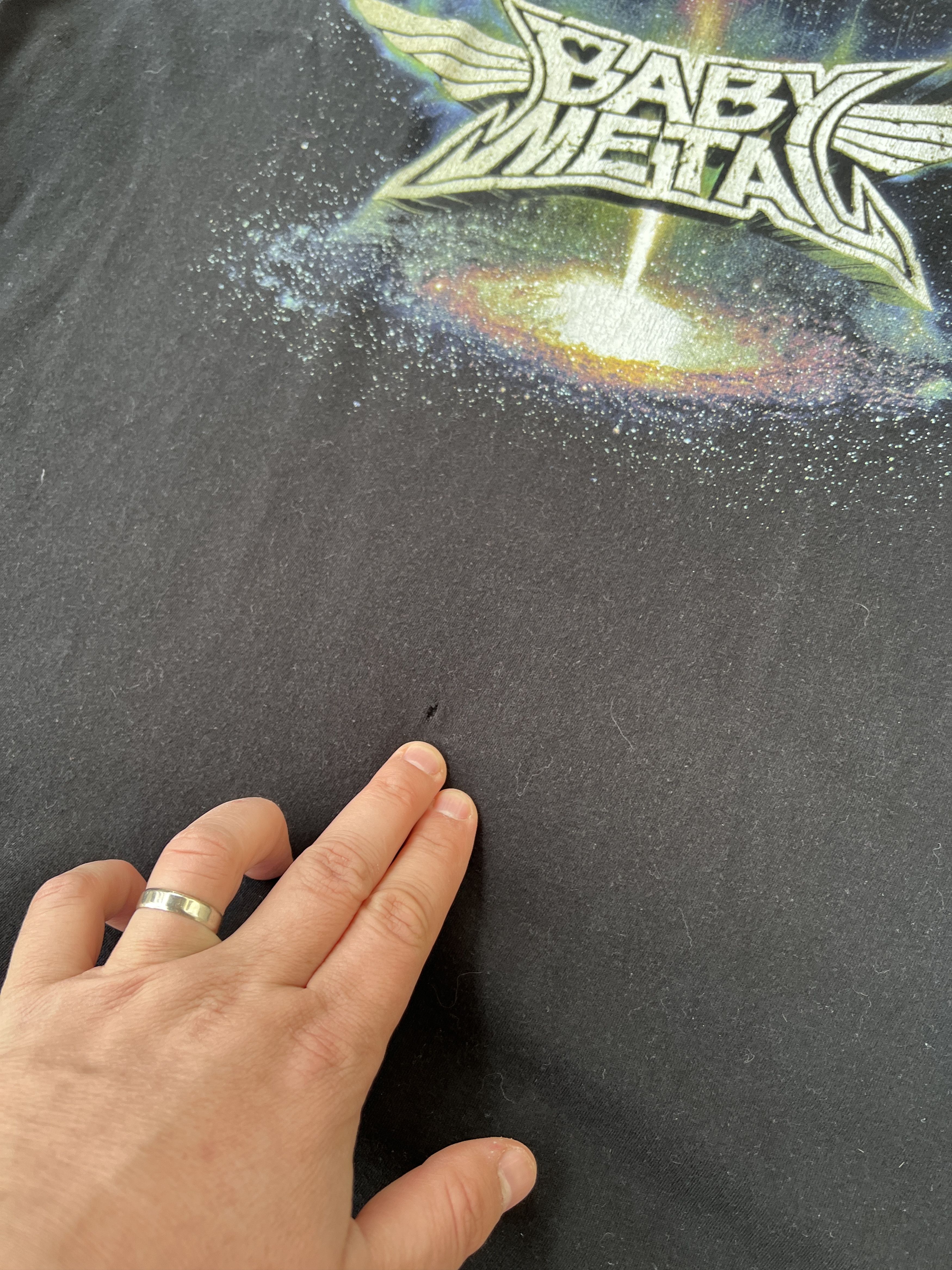 Band Tees Vintage Baby Metal Tee Size US L / EU 52-54 / 3 - 2 Thumbnail
