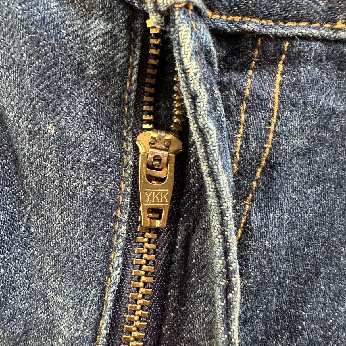 Japanese Brand Vintage Bobson Sick Pant Faded Denim Jean W30 Size US 30 / EU 46 - 7 Thumbnail