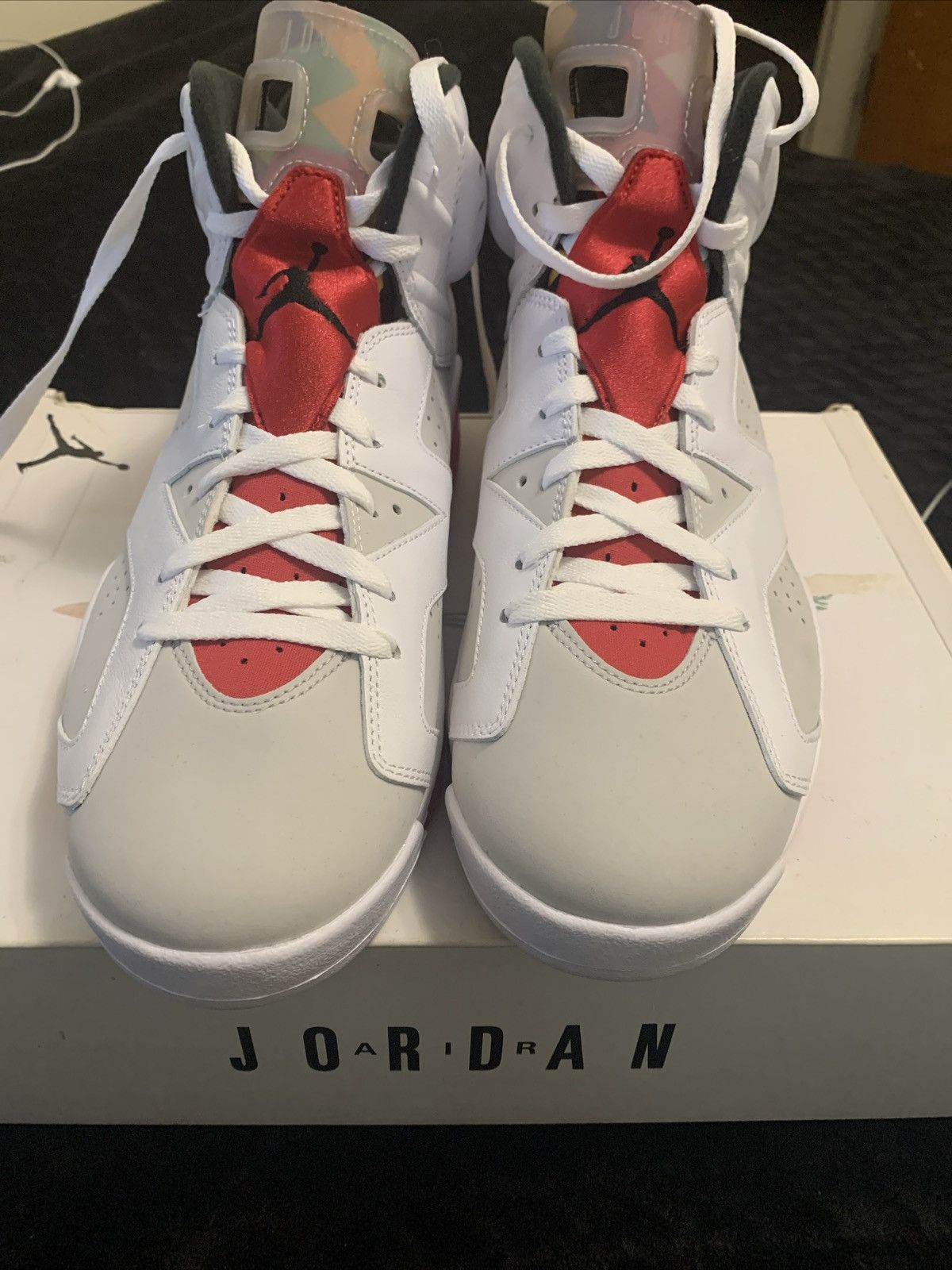 Jordan Brand Air Jordan 6 Retro “Hare” 2020 Size US 11.5 / EU 44-45 - 3 Thumbnail