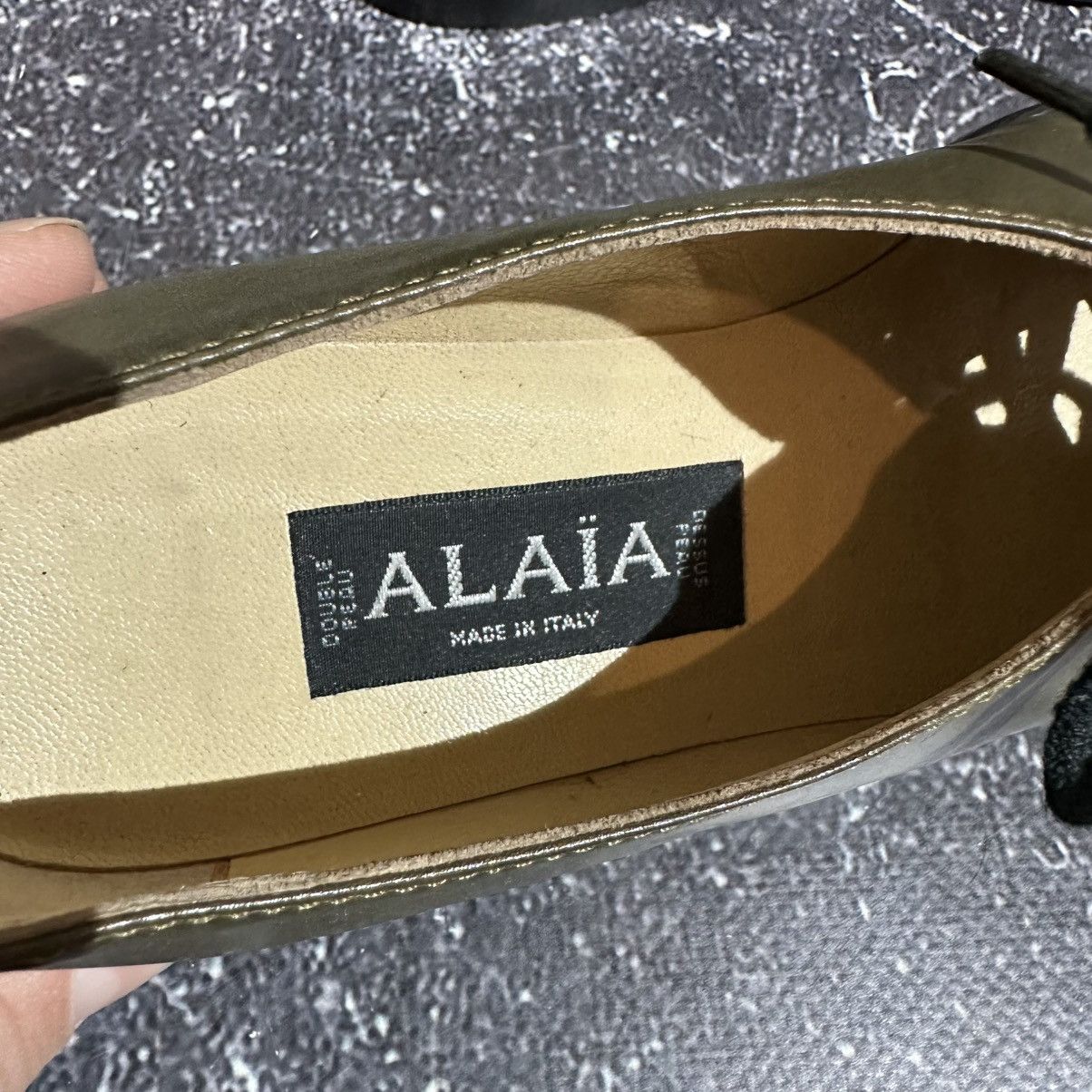 Alaia Alaia Women’s Leather Flats Size 35eu Size US 5 / IT 35 - 11 Thumbnail