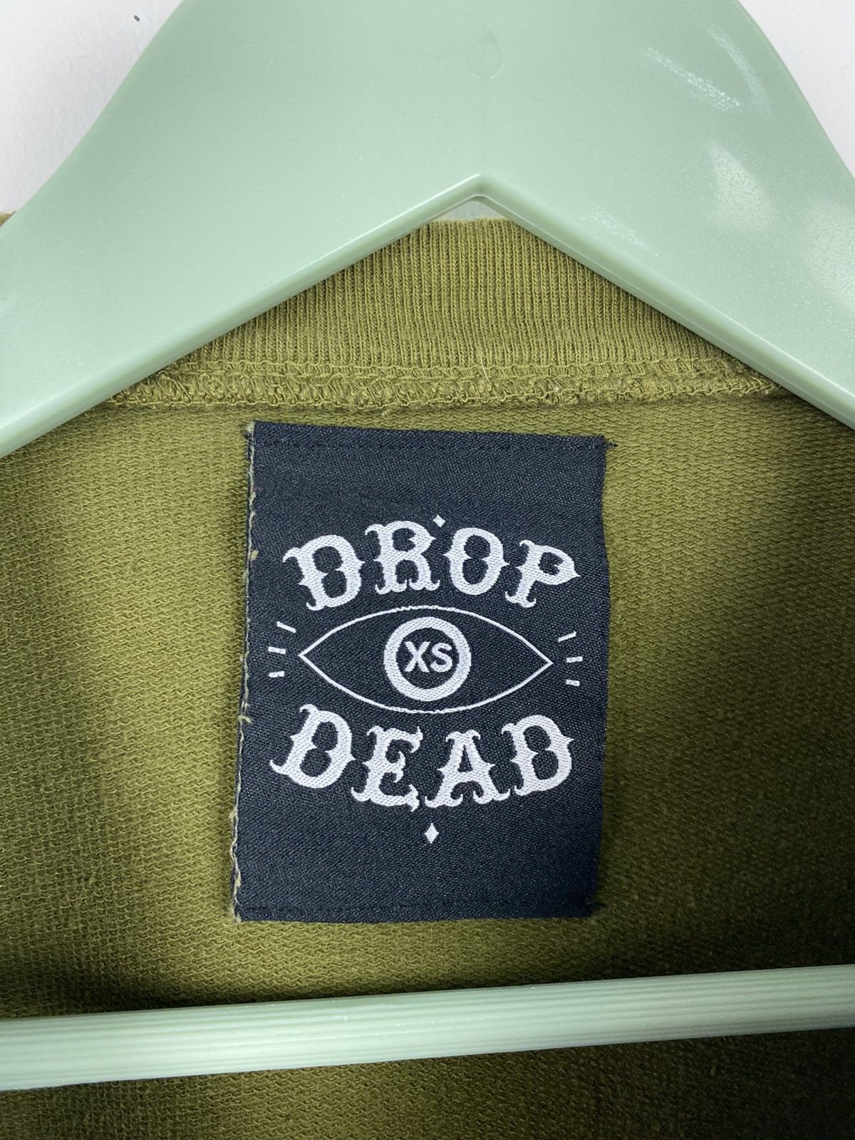 Drop Dead Clothing Drop Dead Khaki Sweatshirt Y2K Stussy Evisu Size US S / EU 44-46 / 1 - 8 Thumbnail