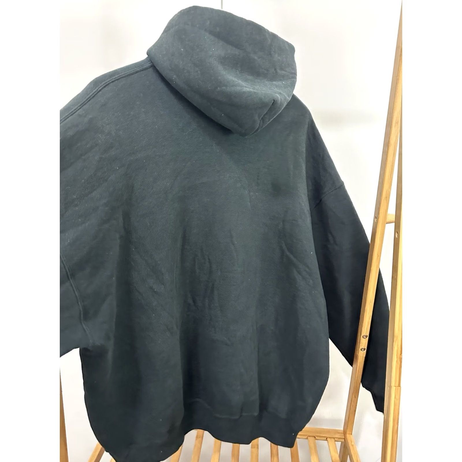Russell Athletic VTG 90s Russell Athletic Hoodie Sweatshirt Black 2XL Mens Pullover Faded RARE Size US XXL / EU 58 / 5 - 5 Thumbnail