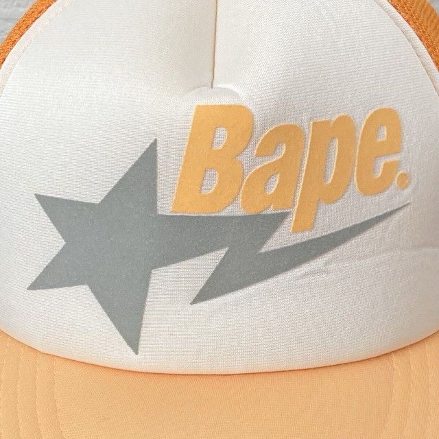 Bape 🔥Fukuoka Limited🔥 BAPE STA Logo trucker hat cap NIGO APE Size ONE SIZE - 2 Thumbnail