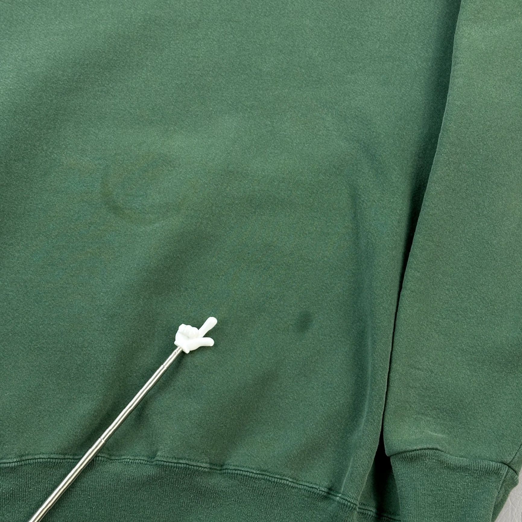 Vintage VINTAGE Eagle USA Sweatshirt Mens XL Green Heavyweight Crewneck Pullover USA Y2K Size US XL / EU 56 / 4 - 3 Thumbnail
