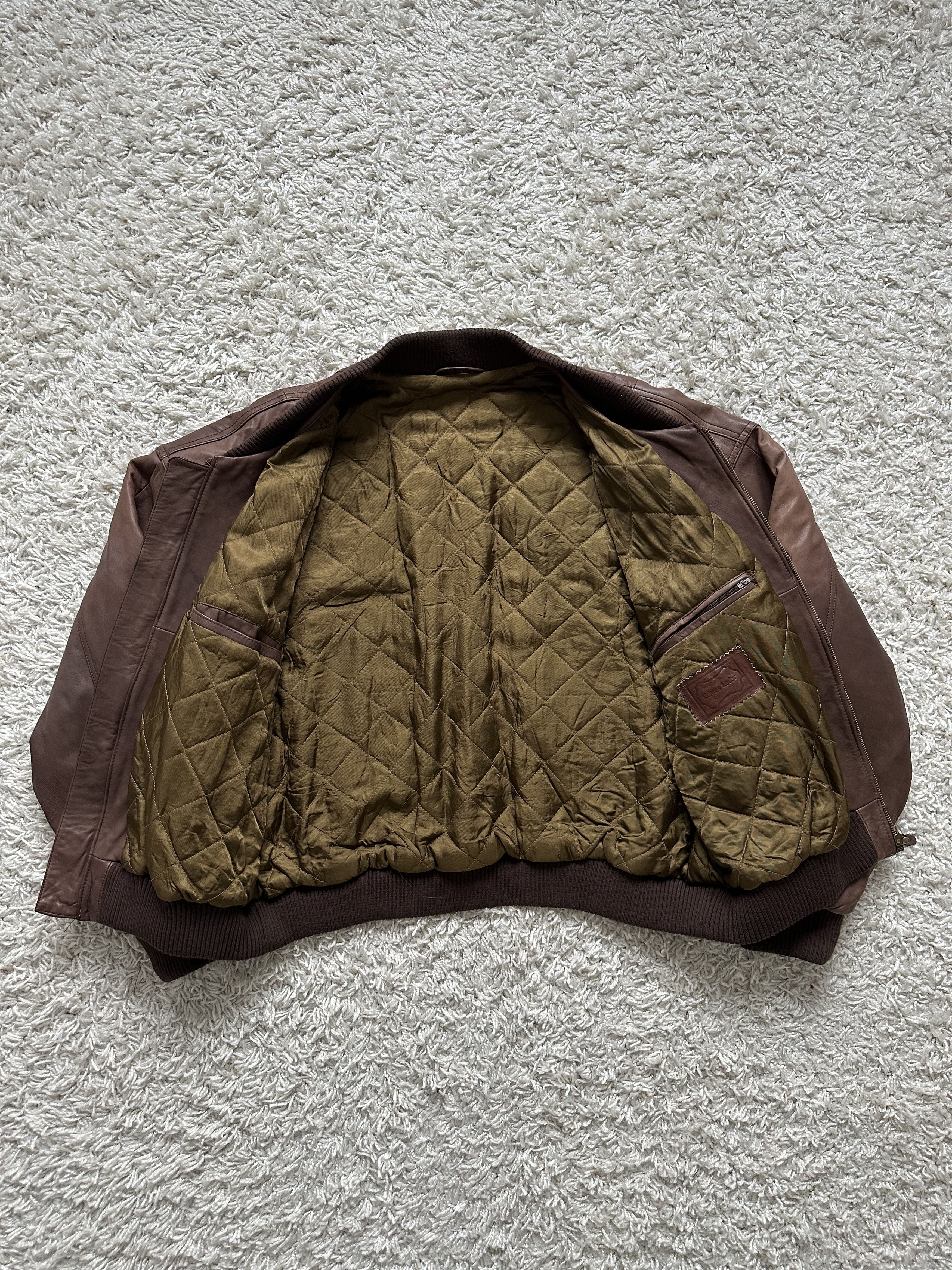 Genuine Leather Genuine leather aviator jacket Size US XL / EU 56 / 4 - 6 Thumbnail