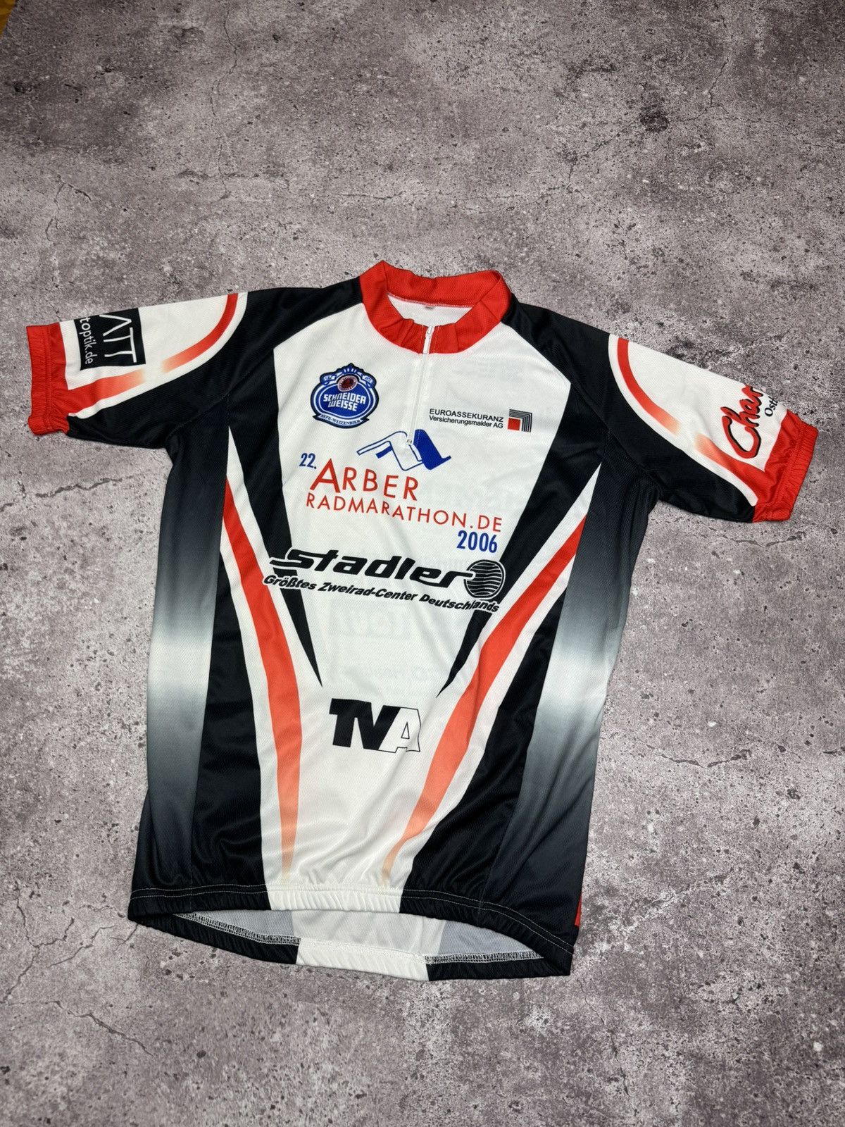 Vintage Arber Radmarathon 2006 Cycling Jersey Size US XL / EU 56 / 4 - 1 Thumbnail
