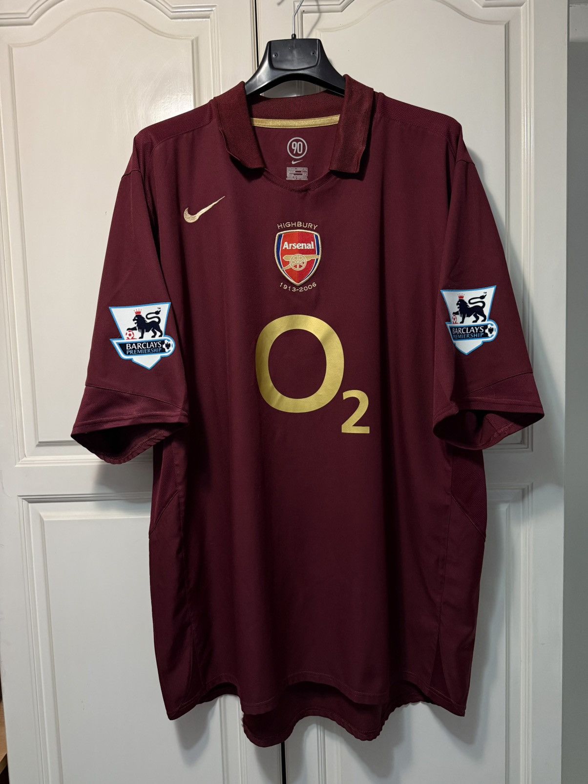 Nike 2005-06 Arsenal Home #14 Thierry Henry XXL (MINT) Size US XXL / EU 58 / 5 - 2 Thumbnail