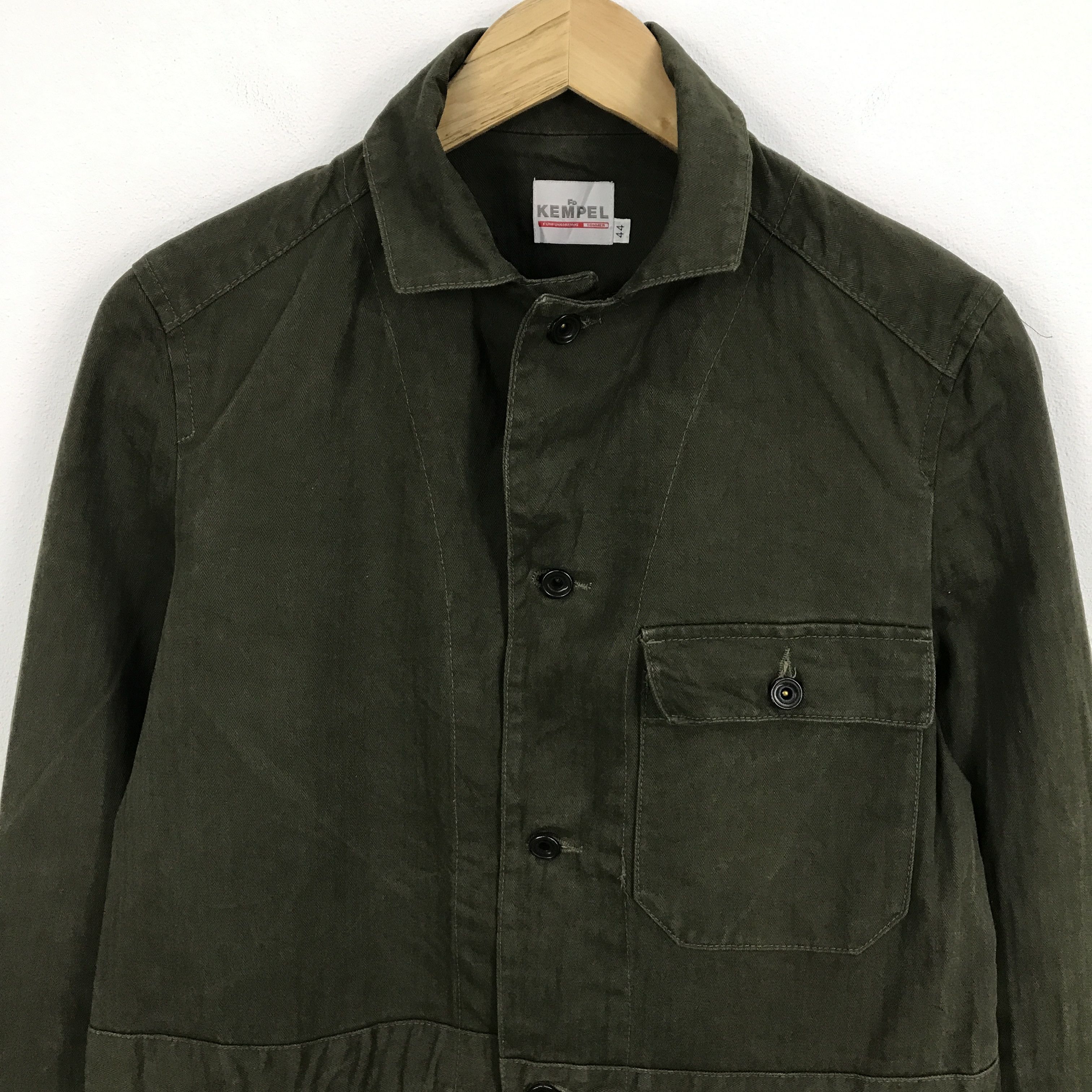 Japanese Brand kempel parkas style button jacket Size US M / EU 48-50 / 2 - 3 Thumbnail