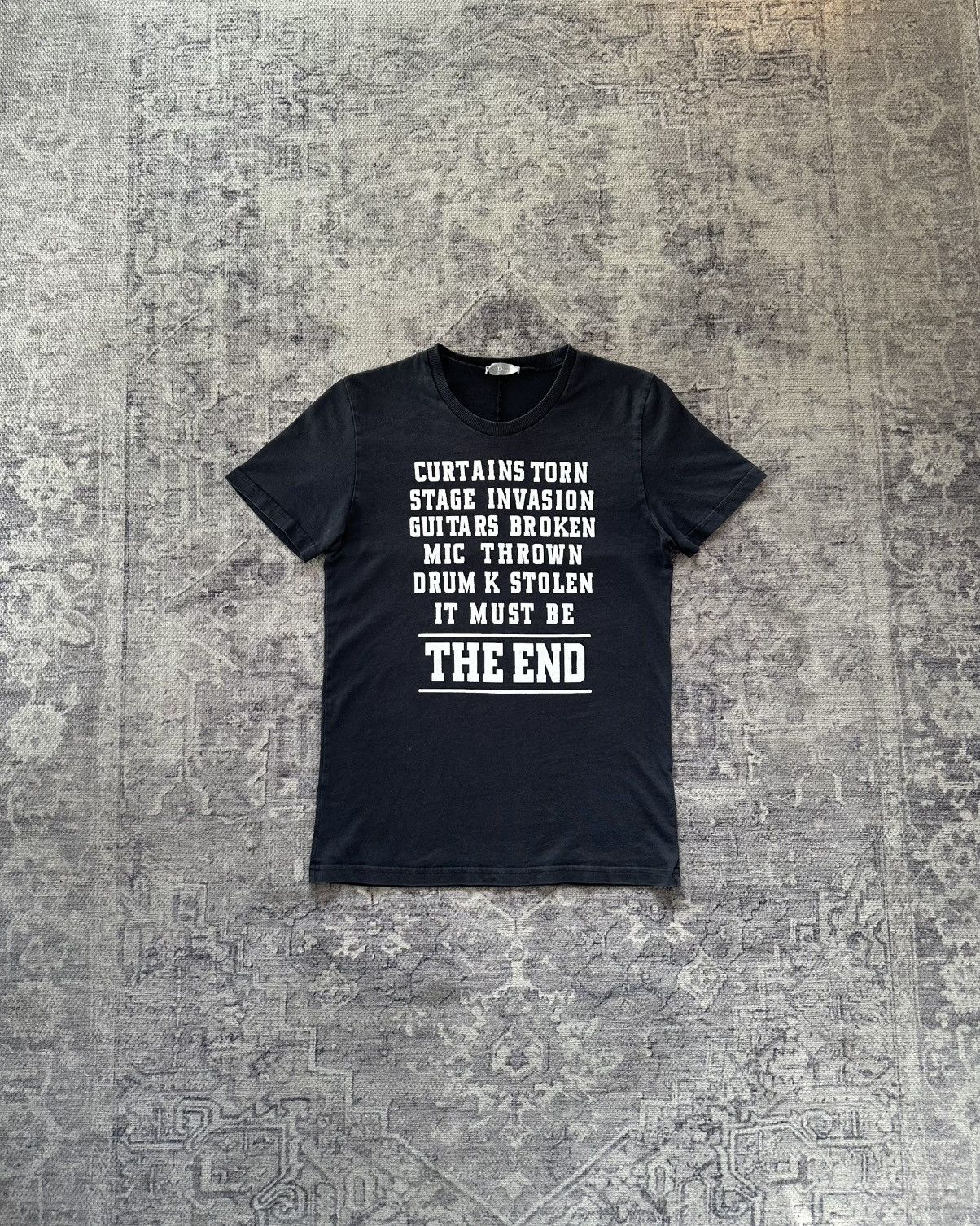 Dior × Hedi Slimane Dior Homme AW05 The End Tee Shirt | Grailed