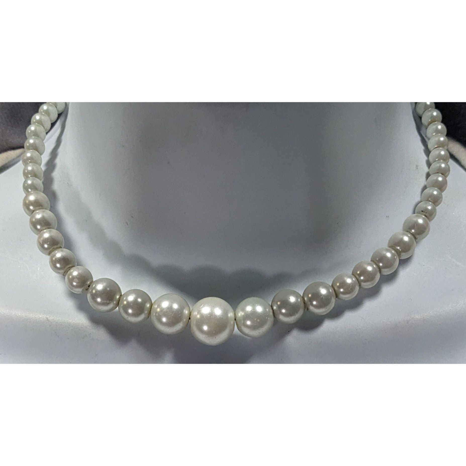 Other Elegant Bridal Faux Pearl Beaded Coil Necklace Size ONE SIZE - 1 Thumbnail