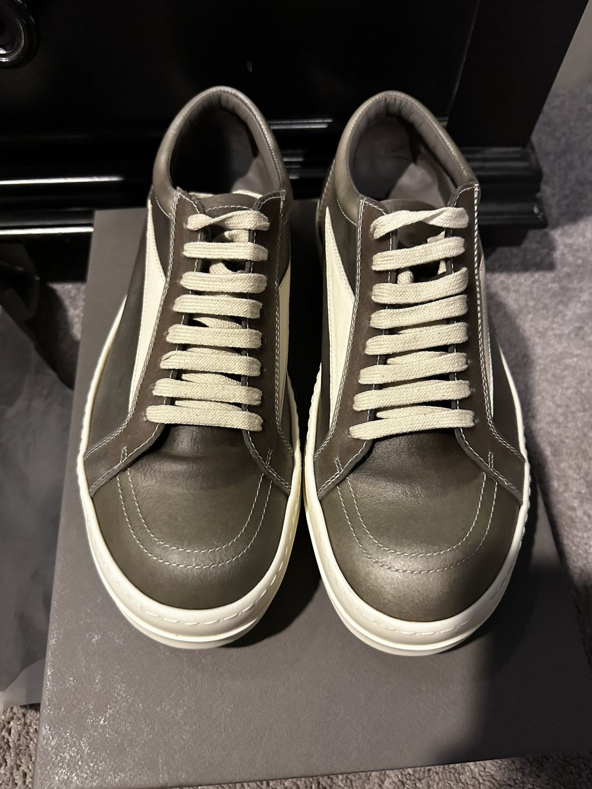Rick Owens Drkshdw Rick Owens Ramones Slashed Pink Sneakers