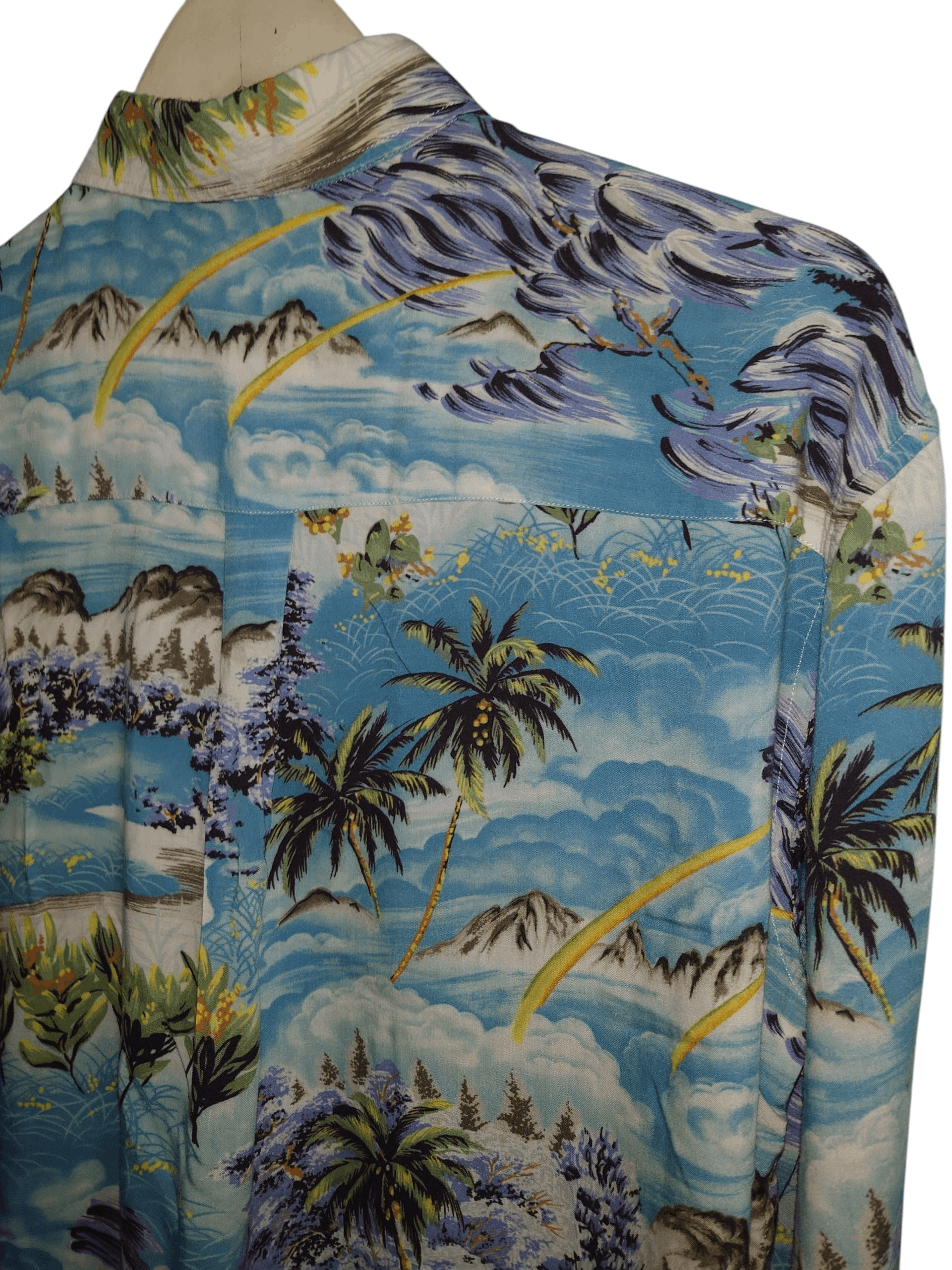 Saint Laurent Paris Saint Laurent Paris SS16 Surf Hawaiian Shirt Size 39 Size US M / EU 48-50 / 2 - 12 Thumbnail