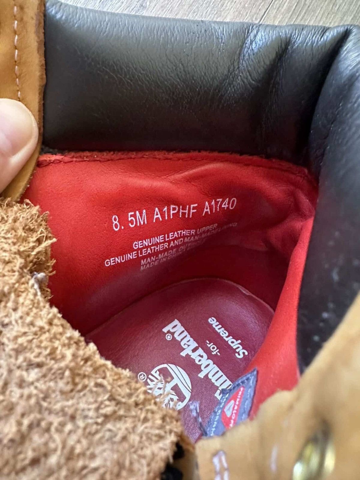 Supreme Supreme Timberland Boots Size US 8.5 / EU 41-42 - 6 Thumbnail