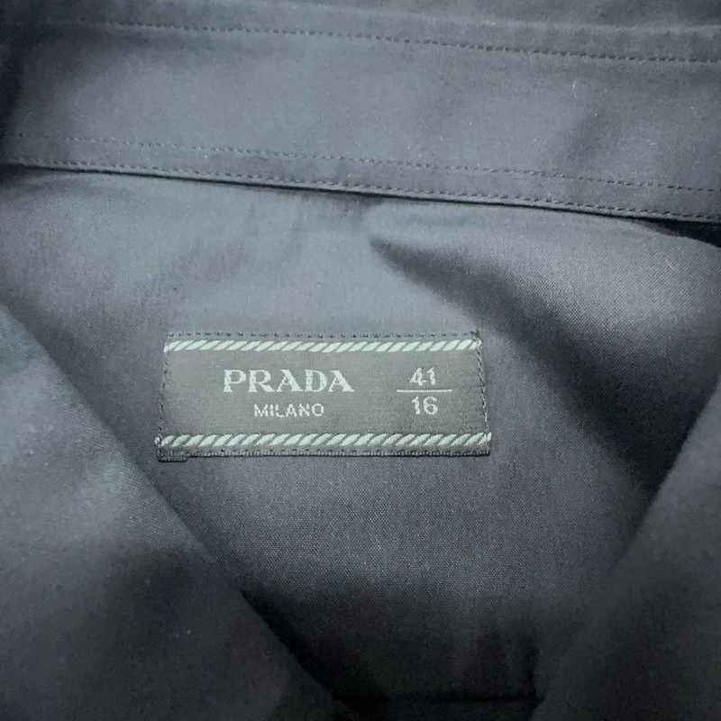 Prada Prada Logo Long Sleeve Shirt for Men-2506 Size US S / EU 44-46 / 1 - 7 Thumbnail