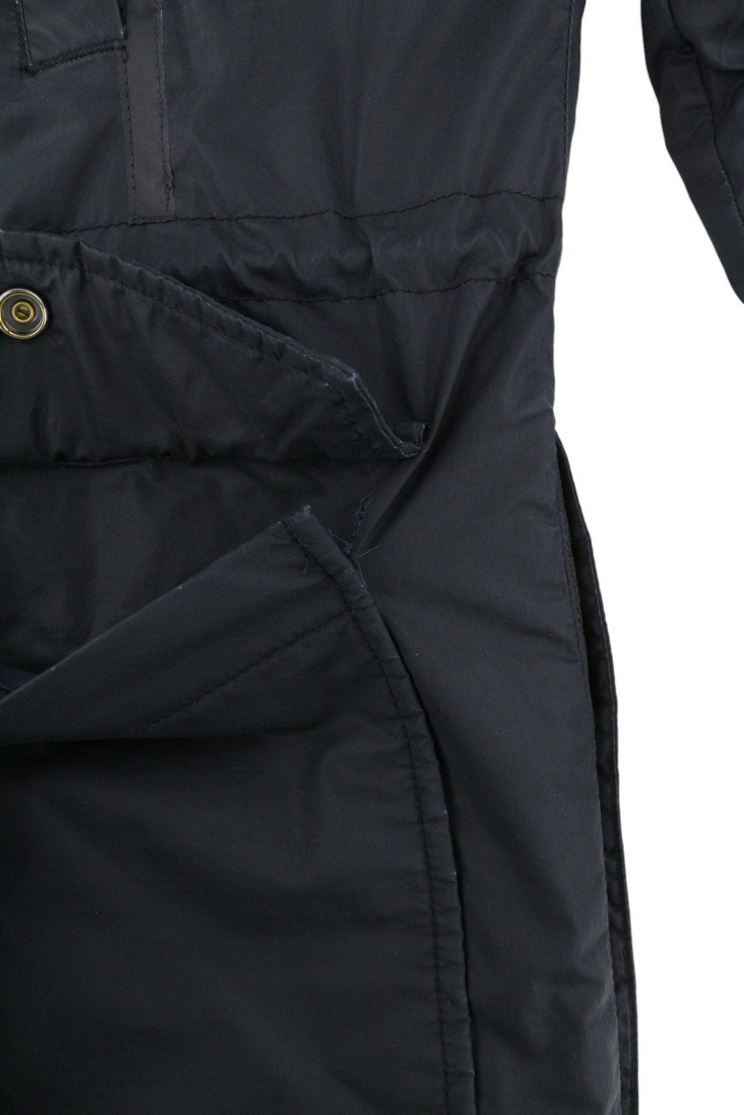 Diesel M Black Full Zip Hooded Insulated Drawstring Pockets 86369 Size US M / EU 48-50 / 2 - 13 Thumbnail