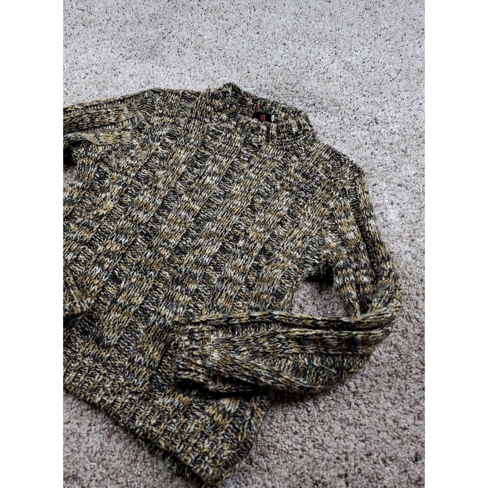 Vintage VINTAGE Seattle Knitting Mills Sweater Medium Womens Brown Marled Crew Neck 60s Knit Casual Mens Womens Girls Size M / US 6-8 / IT 42-44 - 2 Thumbnail