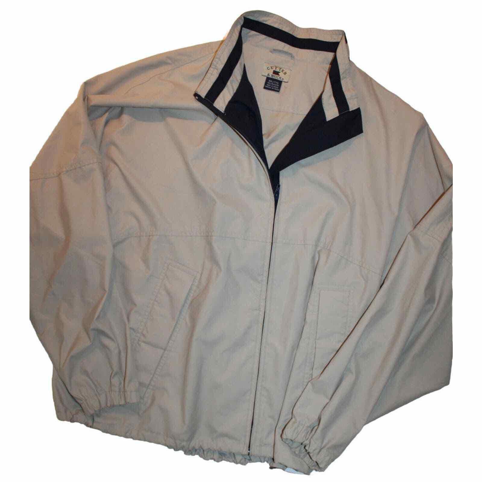 Cutter & Buck Cutter & Buck Men's Beige Windbreaker Rain Jacket Cream XXL Size US XXL / EU 58 / 5 - 1 Thumbnail