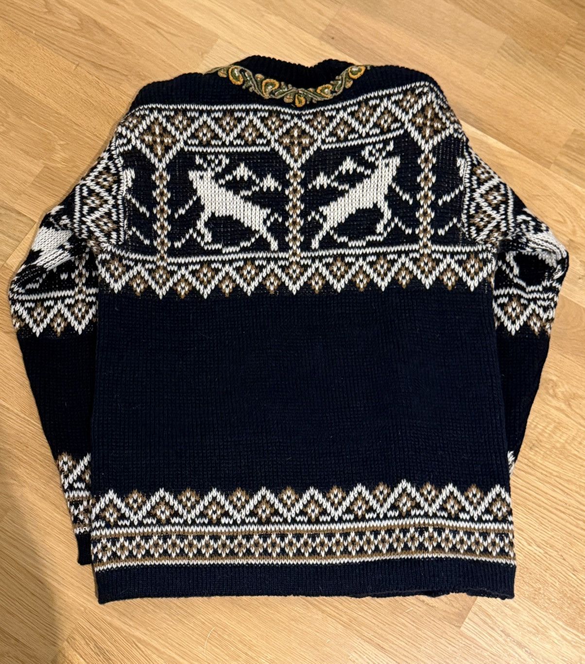 Dale Of Norway Norwegian Wool Knit - Nordstrikk Lusekofta Size US M / EU 48-50 / 2 - 3 Thumbnail