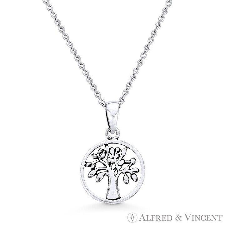 Other Tree-of-Life Etz Chaim Charm 21x13mm Oxidized Pendant Size ONE SIZE - 1 Preview