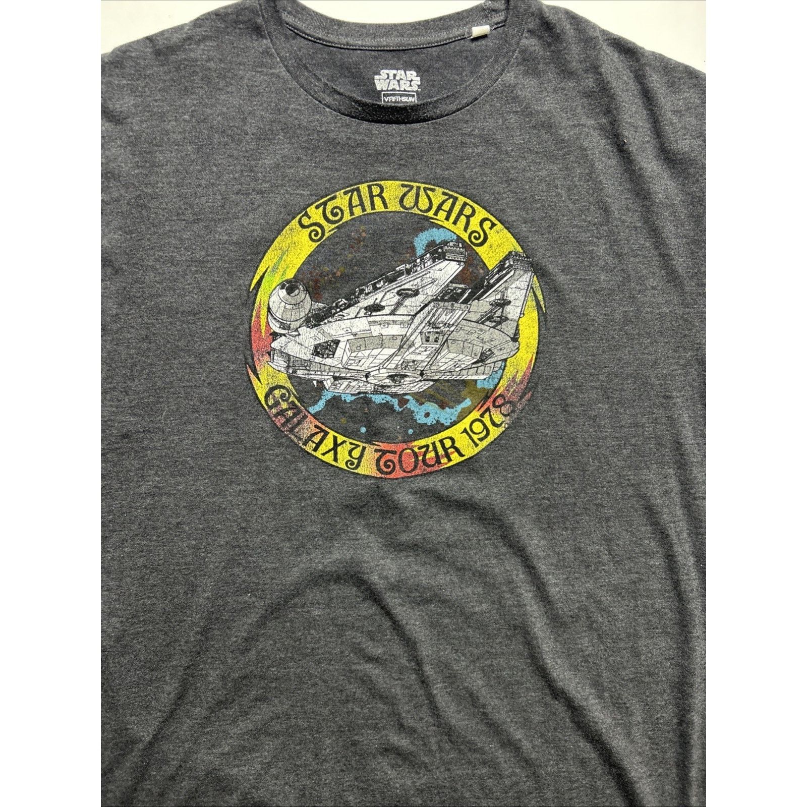 Star Wars VTG Star Wars Tshirt Galaxy Tour Gray Men XXL Size US XXL / EU 58 / 5 - 4 Thumbnail