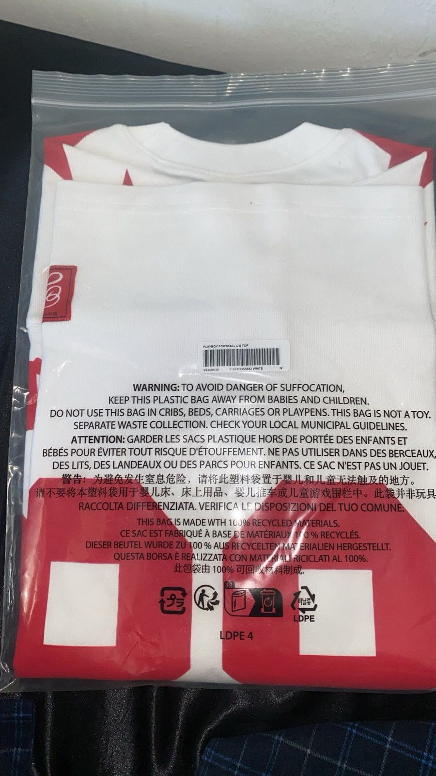 Playboy × Supreme Supreme x Playboy LS Jersey White Size US M / EU 48-50 / 2 - 3 Thumbnail