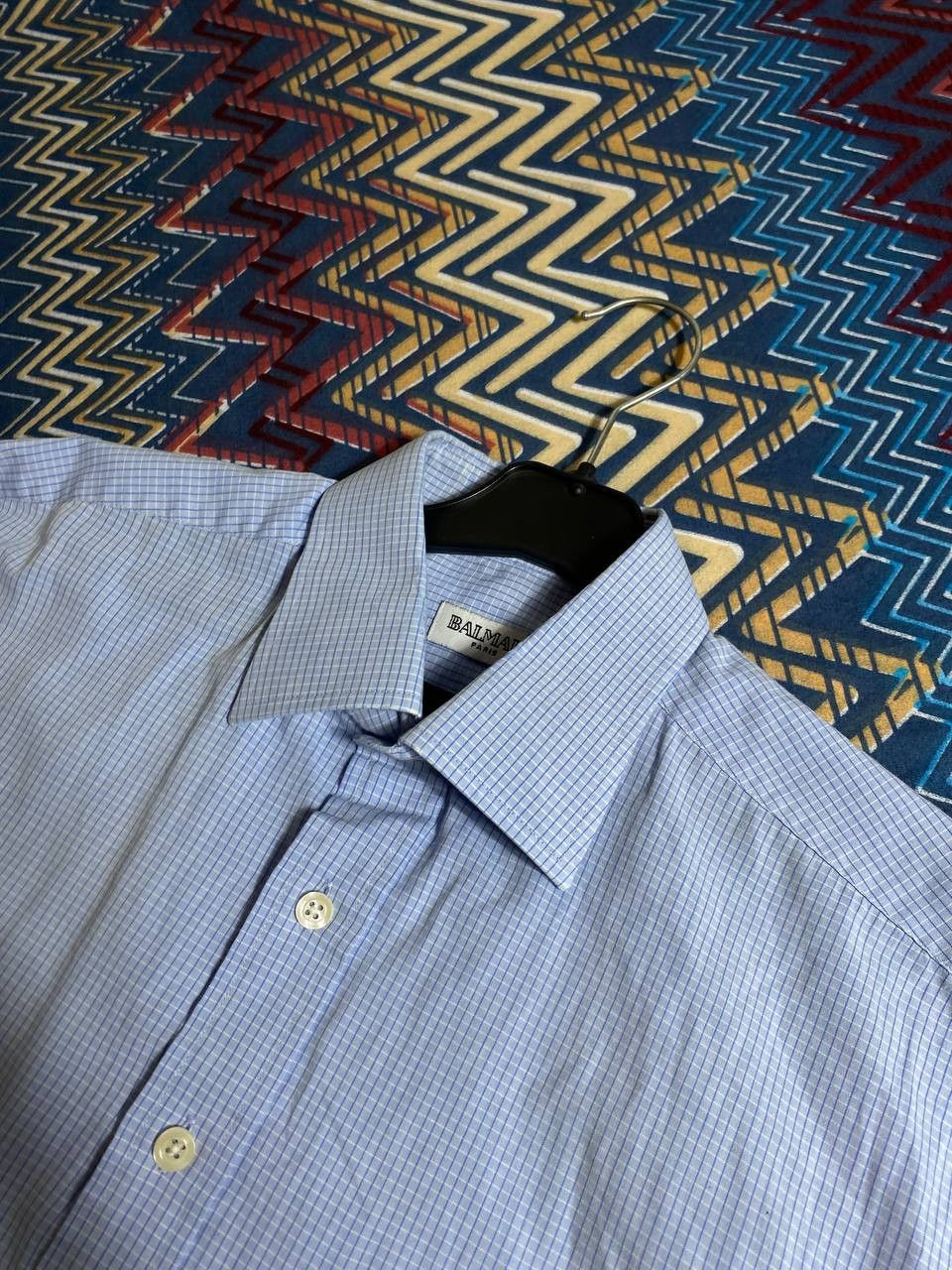 Balmain × Vintage Rare vintage Balmain button up shirt Size US XL / EU 56 / 4 - 12 Thumbnail