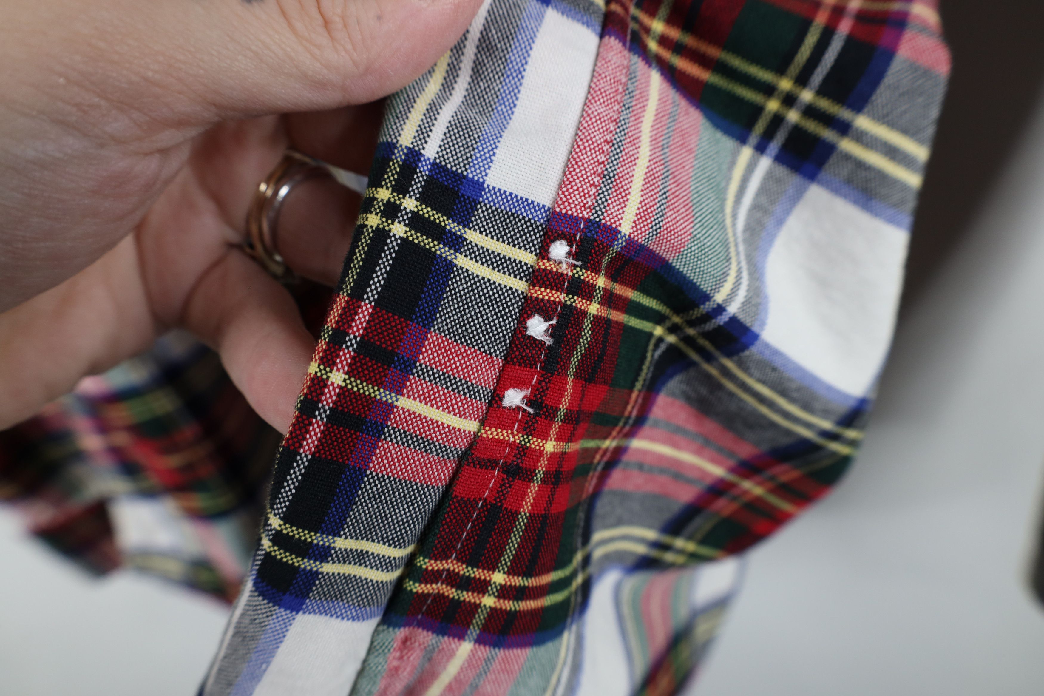 Ralph Lauren Vintage Ralph Lauren Fit Flannel Collared Button Down Shirt Size US M / EU 48-50 / 2 - 5 Thumbnail