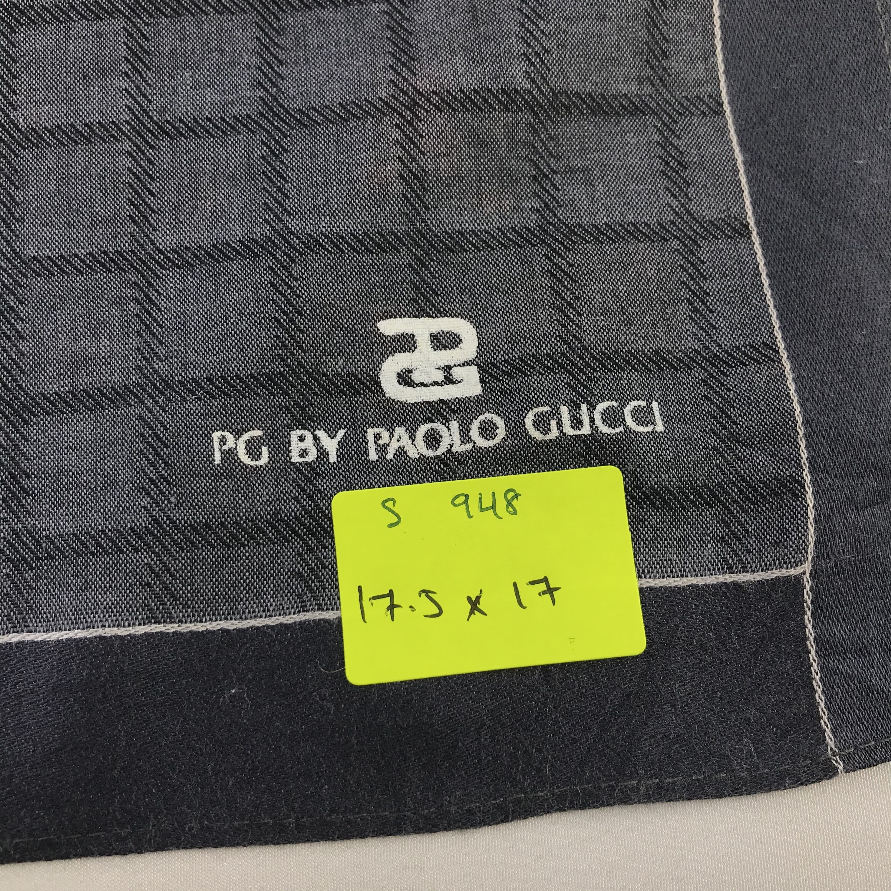 Paolo Gucci × Vintage Paolo Gucci Bandana / Handkerchief / Neckerchief - S948 Size ONE SIZE - 5 Thumbnail