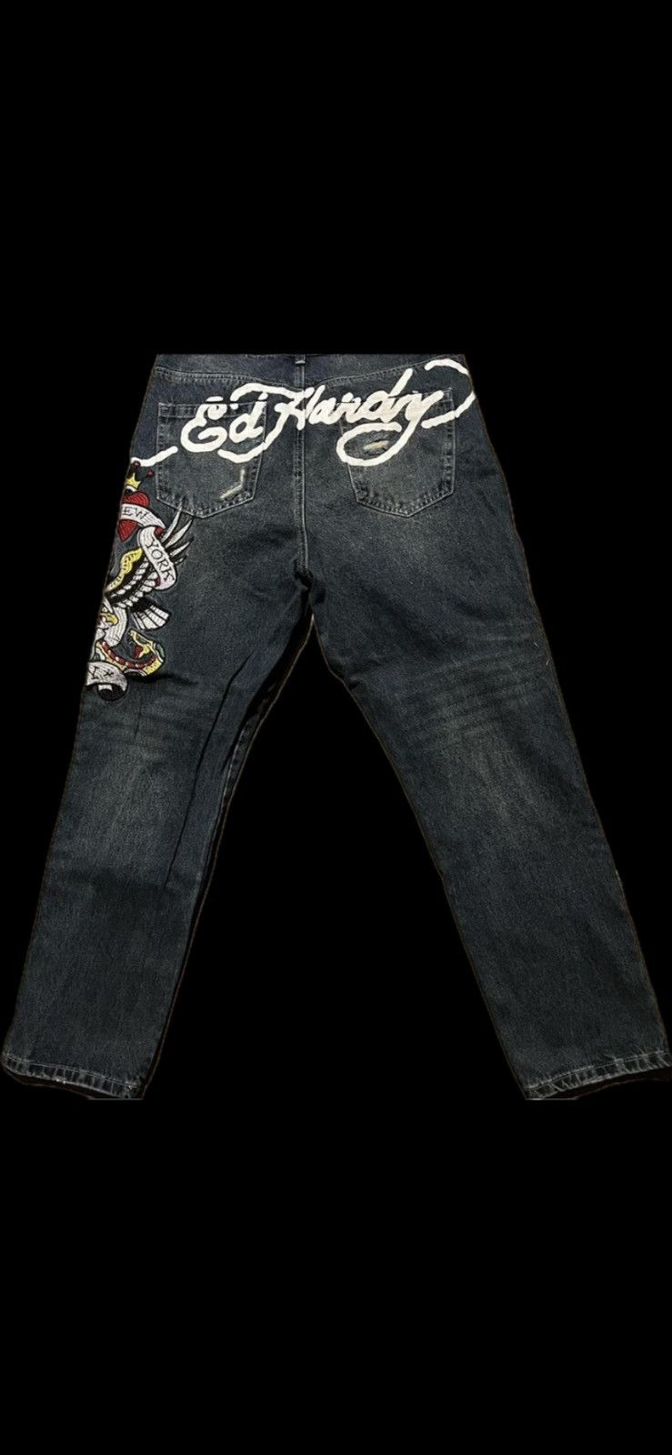 Ed Hardy Ed hardy eagle skull pants Size US 38 / EU 54 - 1 Thumbnail