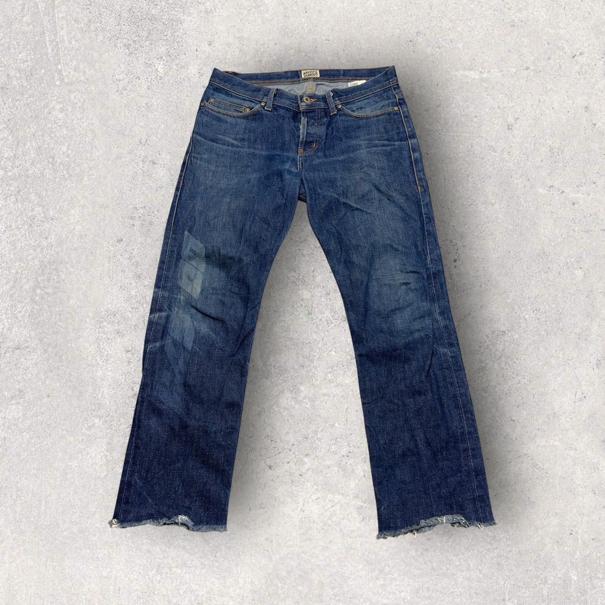 Naked & Famous Naked & Famous Weird Guy Dirty Fade Selvedge jeans Size US 33 - 1 Thumbnail