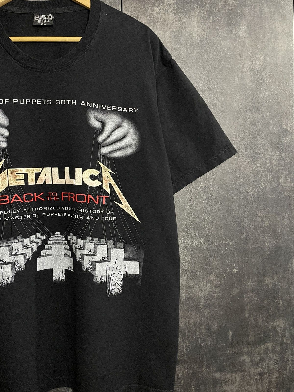 Vintage Vintage Metallica Master Of Puppets T-shirt COF Sabbath Size US XL / EU 56 / 4 - 3 Thumbnail