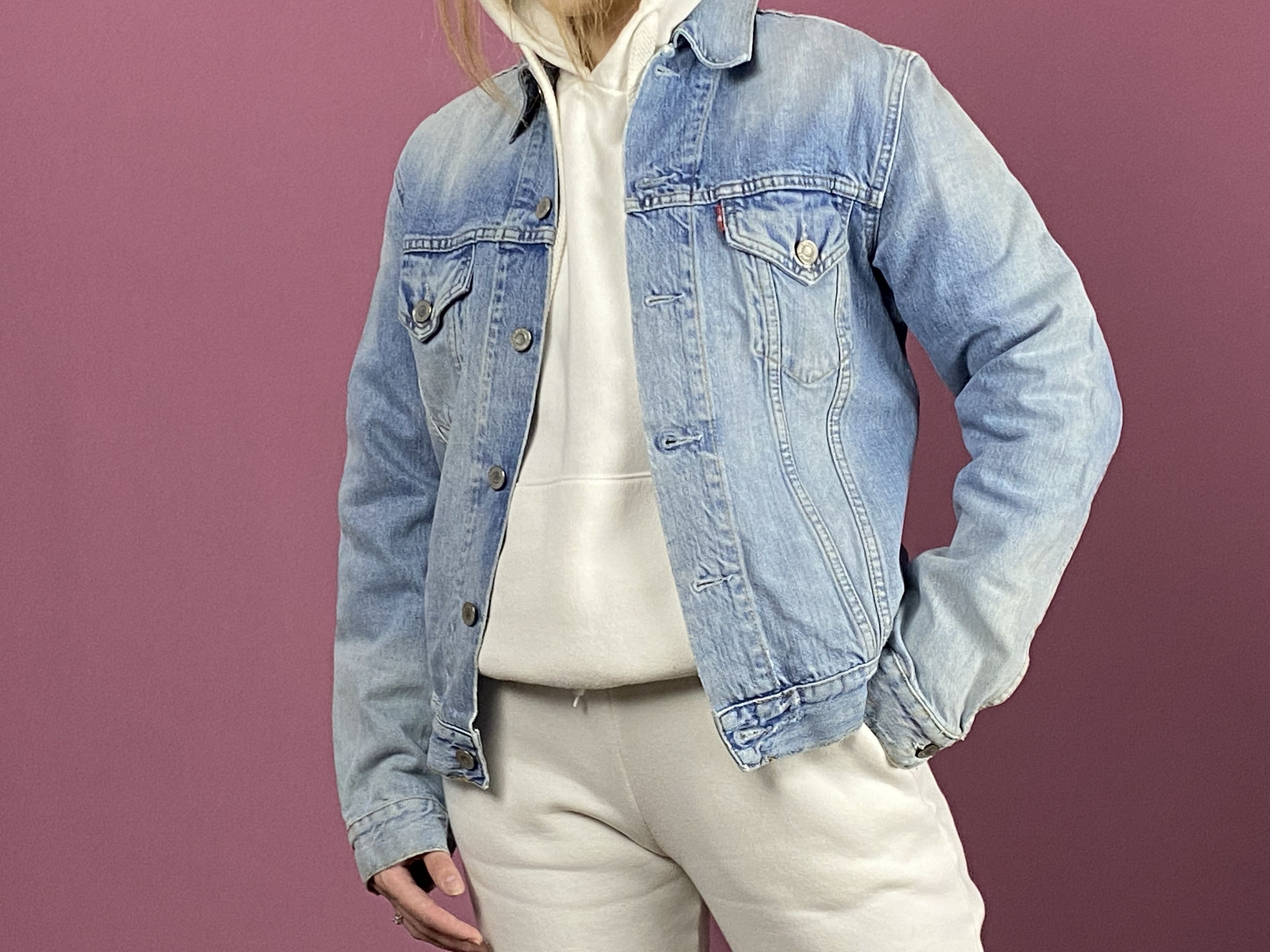 Levi's × Levi's Vintage Clothing × Vintage Levi's Vintage Women's Painted Jean Jacket - Size M Size M / US 6-8 / IT 42-44 - 5 Thumbnail