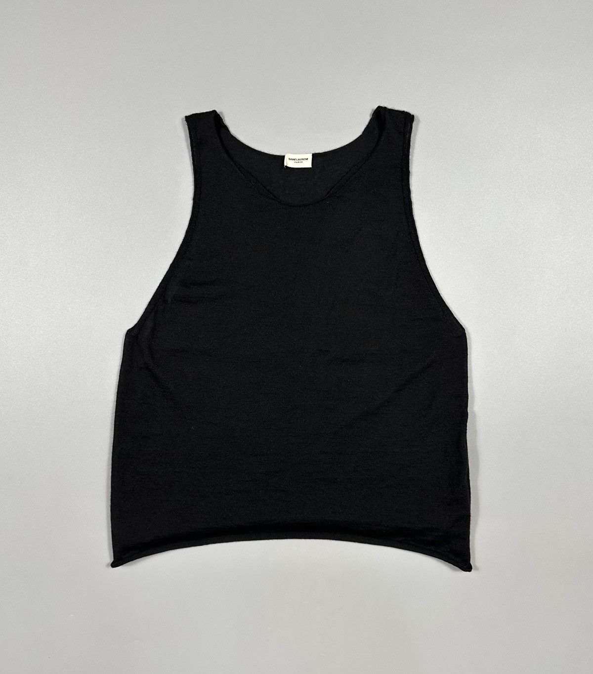 Saint Laurent Paris 2019 Saint Laurent Cashmere Tank Top Size US M / EU 48-50 / 2 - 1 Thumbnail