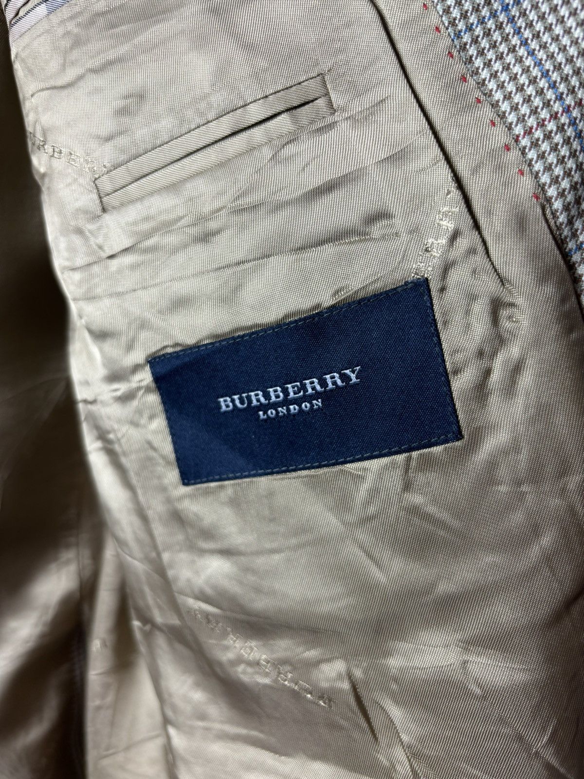 Burberry × Vintage Blazer jacket Burberry veste L size Size 42L - 5 Thumbnail