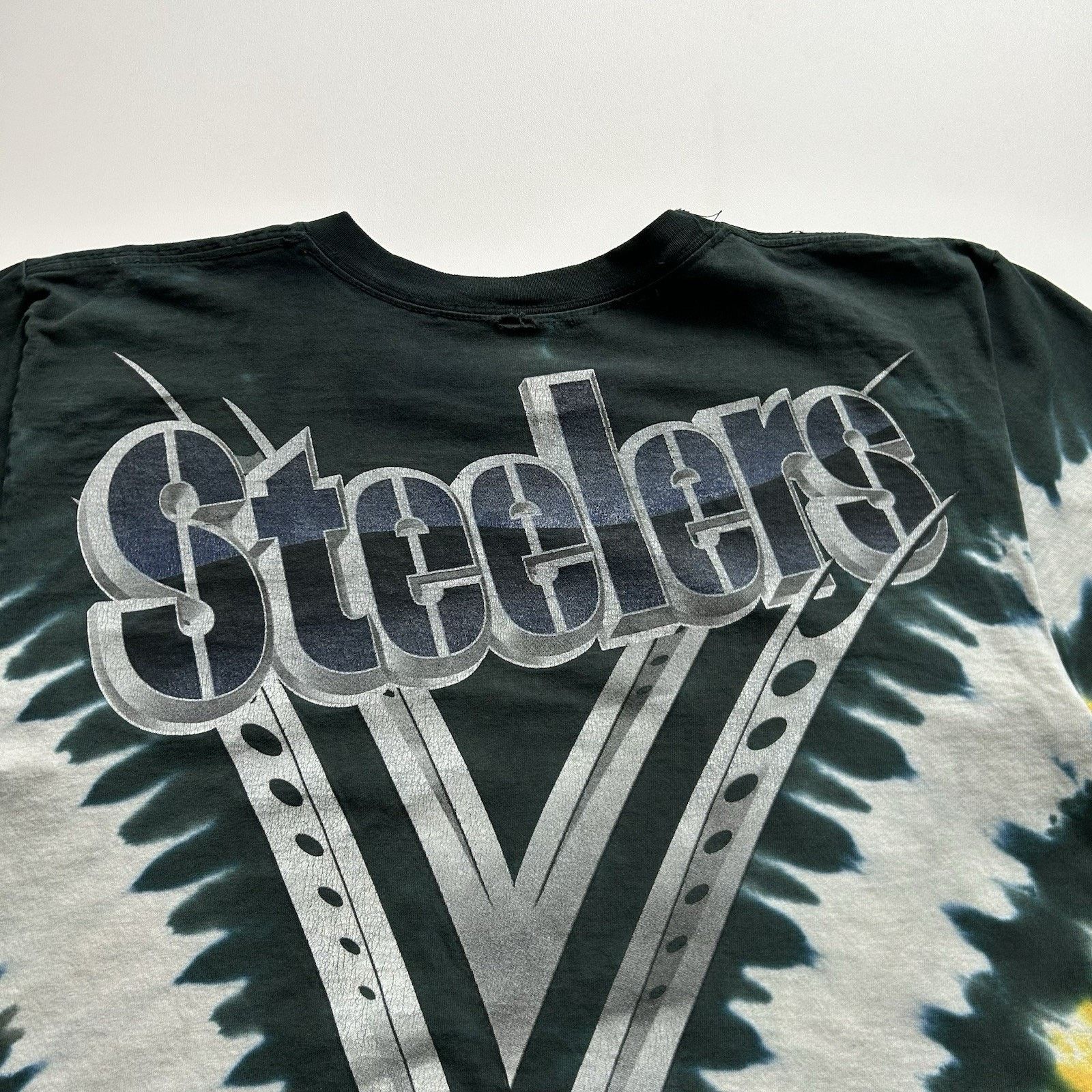 NFL Vintage 90s Pittsburgh Steelers T Shirt Medium NFL Tie Dye Size US M / EU 48-50 / 2 - 4 Thumbnail