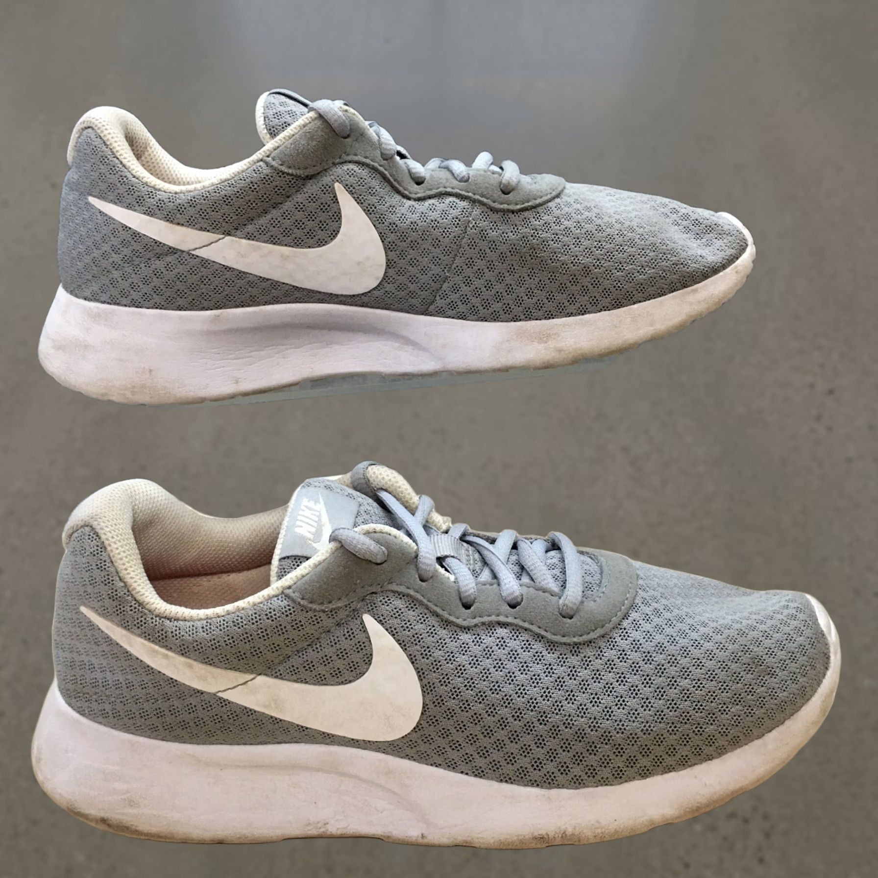 Nike Nike Tanjun Sneaker Womens 7.5 Gray Casual Athletic Lace Up - Shoes Size US 8 / IT 38 - 1 Thumbnail